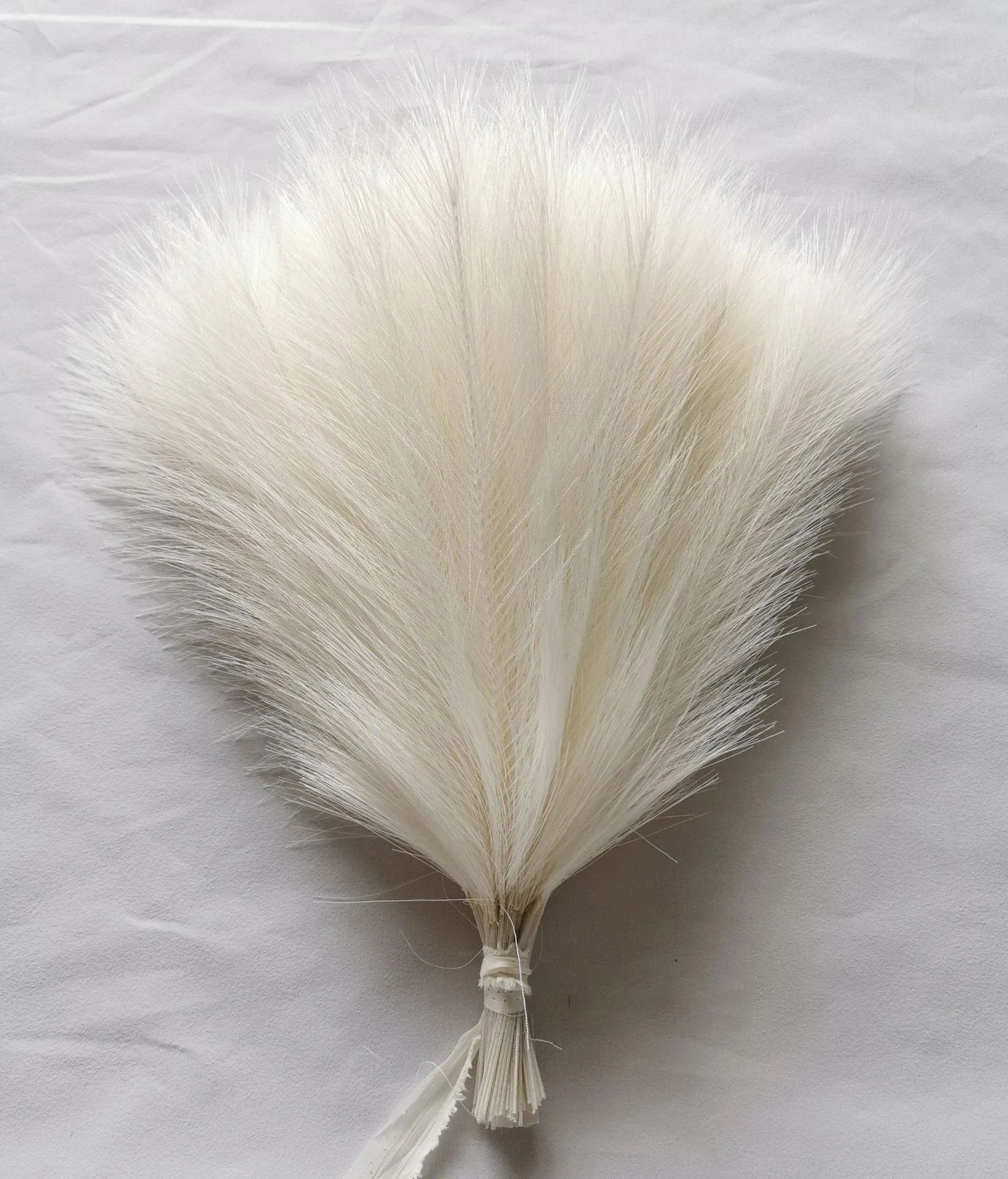 Artificial Brown Pampas Grass Fake Flowers Silk Reed Simulated Feather Wedding Decoration Bouquet Home Decor Floral Arrange DIY