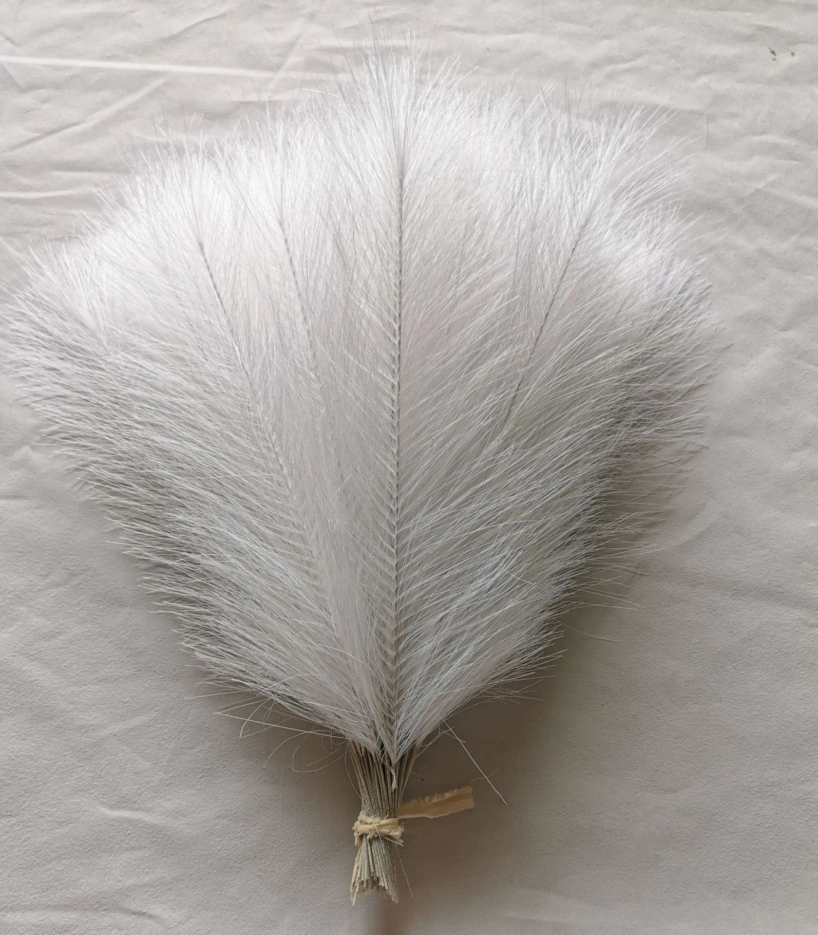 Artificial Brown Pampas Grass Fake Flowers Silk Reed Simulated Feather Wedding Decoration Bouquet Home Decor Floral Arrange DIY
