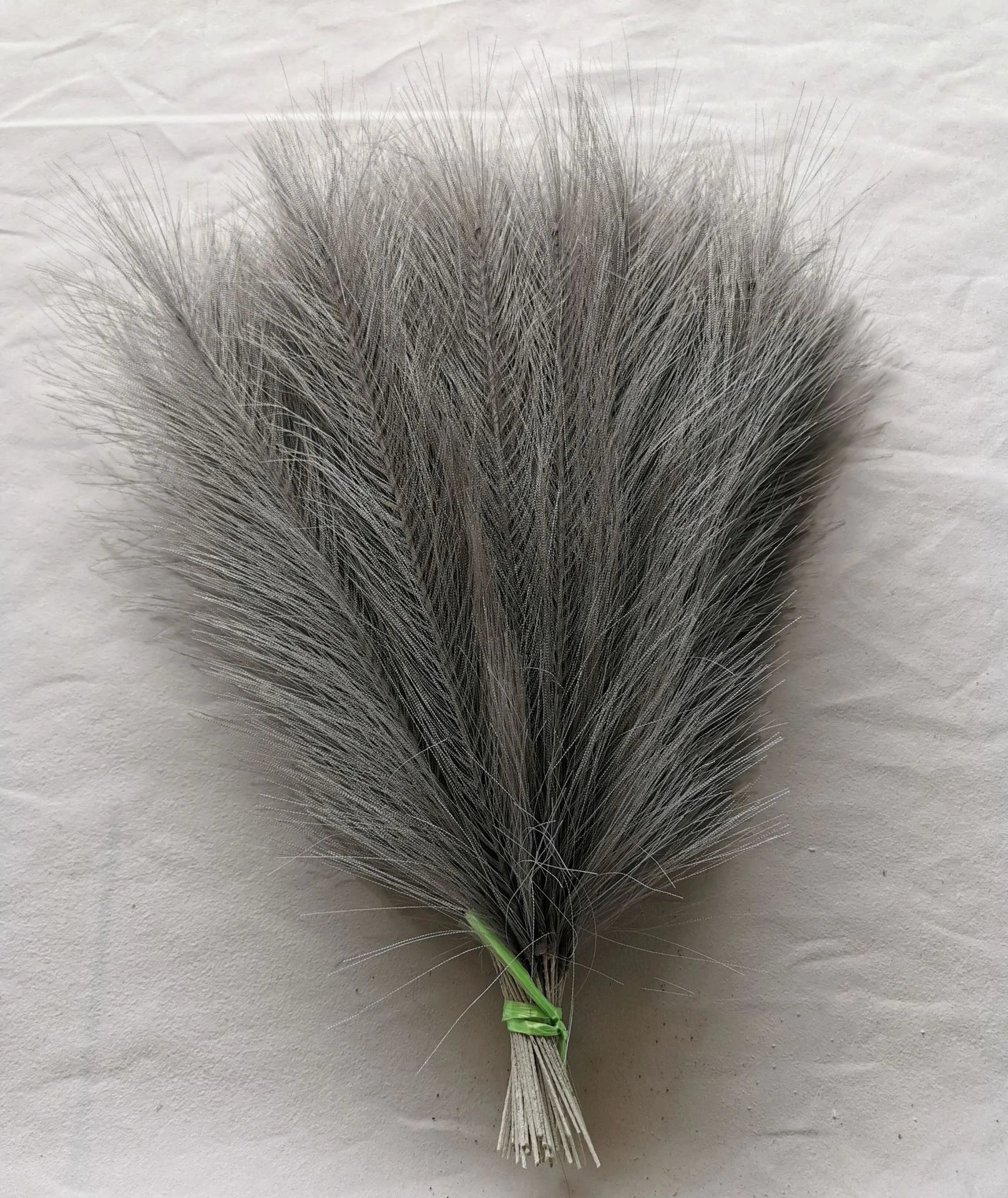 Artificial Brown Pampas Grass Fake Flowers Silk Reed Simulated Feather Wedding Decoration Bouquet Home Decor Floral Arrange DIY